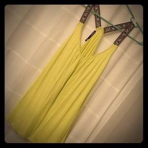 Maurices yello/lime tank